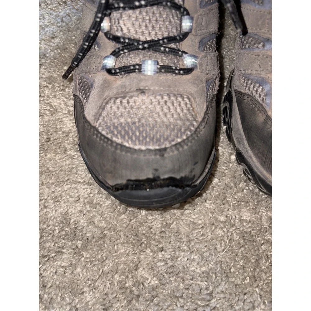 Merrell Women Moab 2 Mid Waterproof Hiking Trail Boots Granite Size 9.5 W J06054